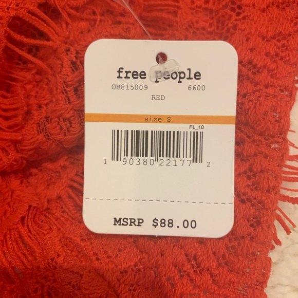 Free People Sabina Ginger Set - Red - Picture 8 of 8